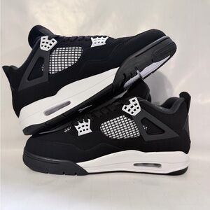 Jordan Black and White Sneakers